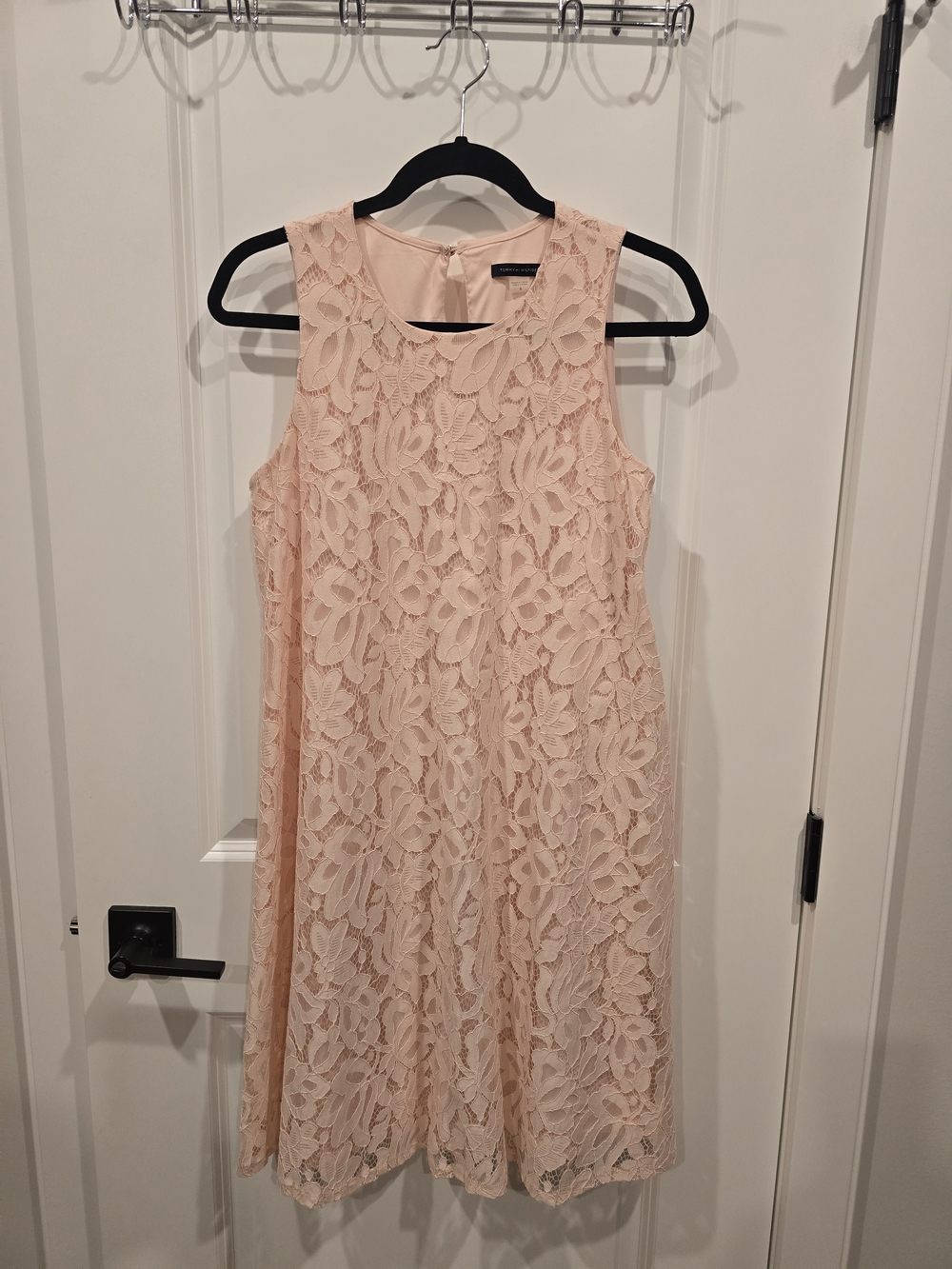 Tommy Hilfiger Peachy Pink Lace Dress